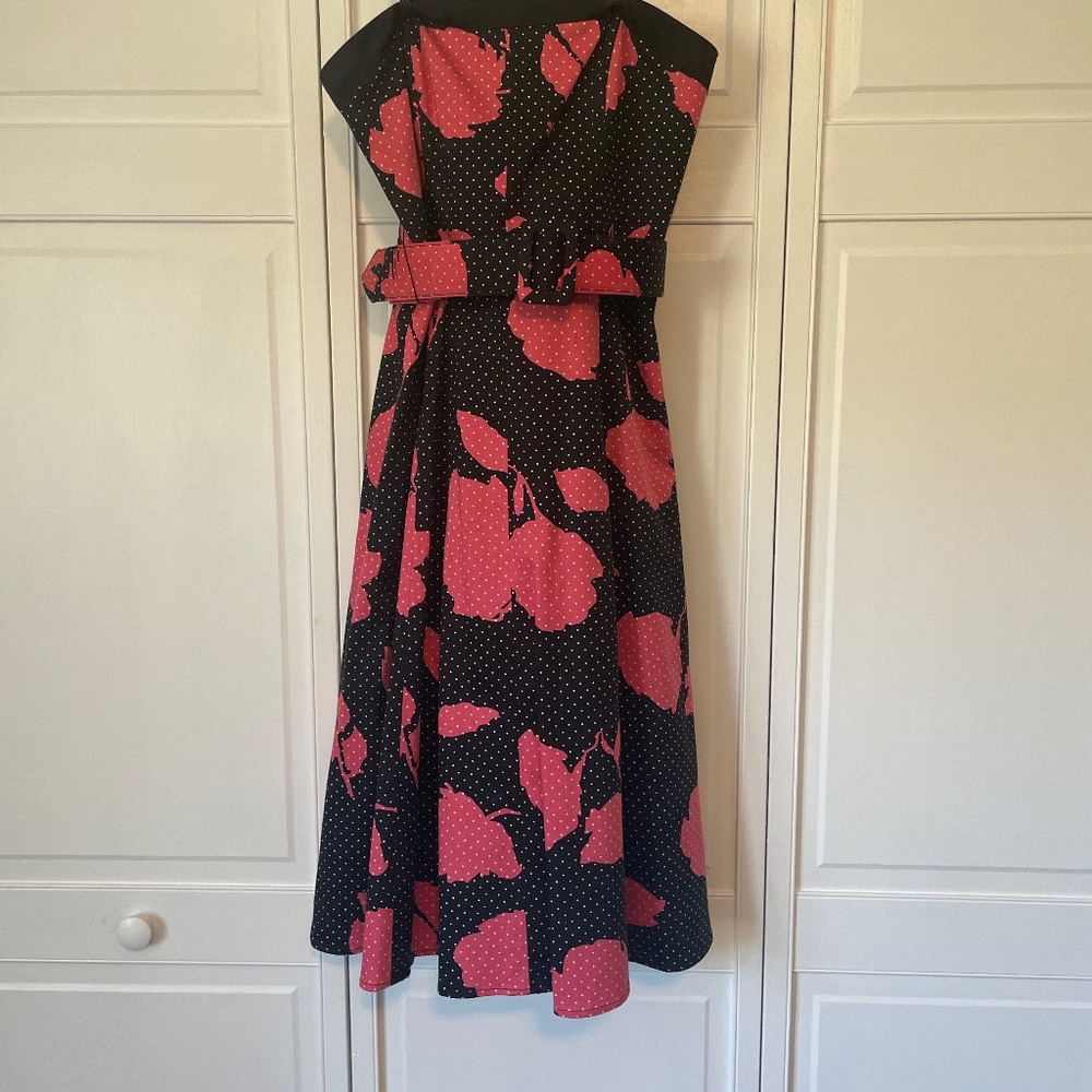 Max and Cleo Strapless Dress